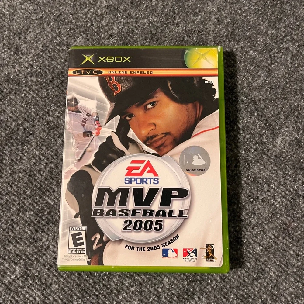 EA Sports MVP Baseball 2005 Original Microsoft Xbox Game Manny Ramirez CIB